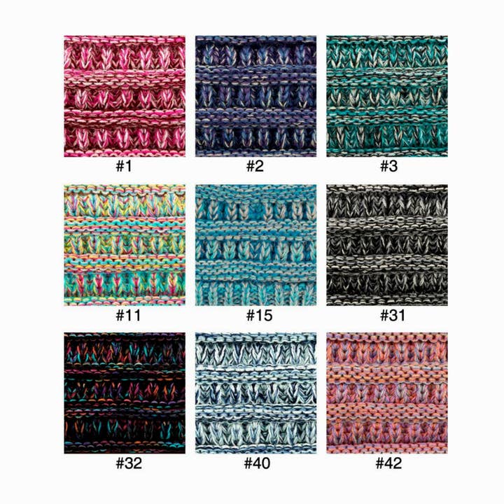 Truly Contagious - Wholesale Fashion Headband - Women's - CC Multi Color Sherpa Lined Women's Headwrap ( HW-826 )10