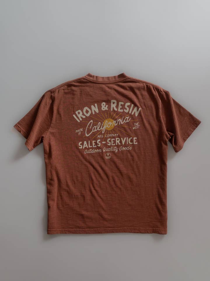 Sales And Service Tee for wholesale by Iron & Resin