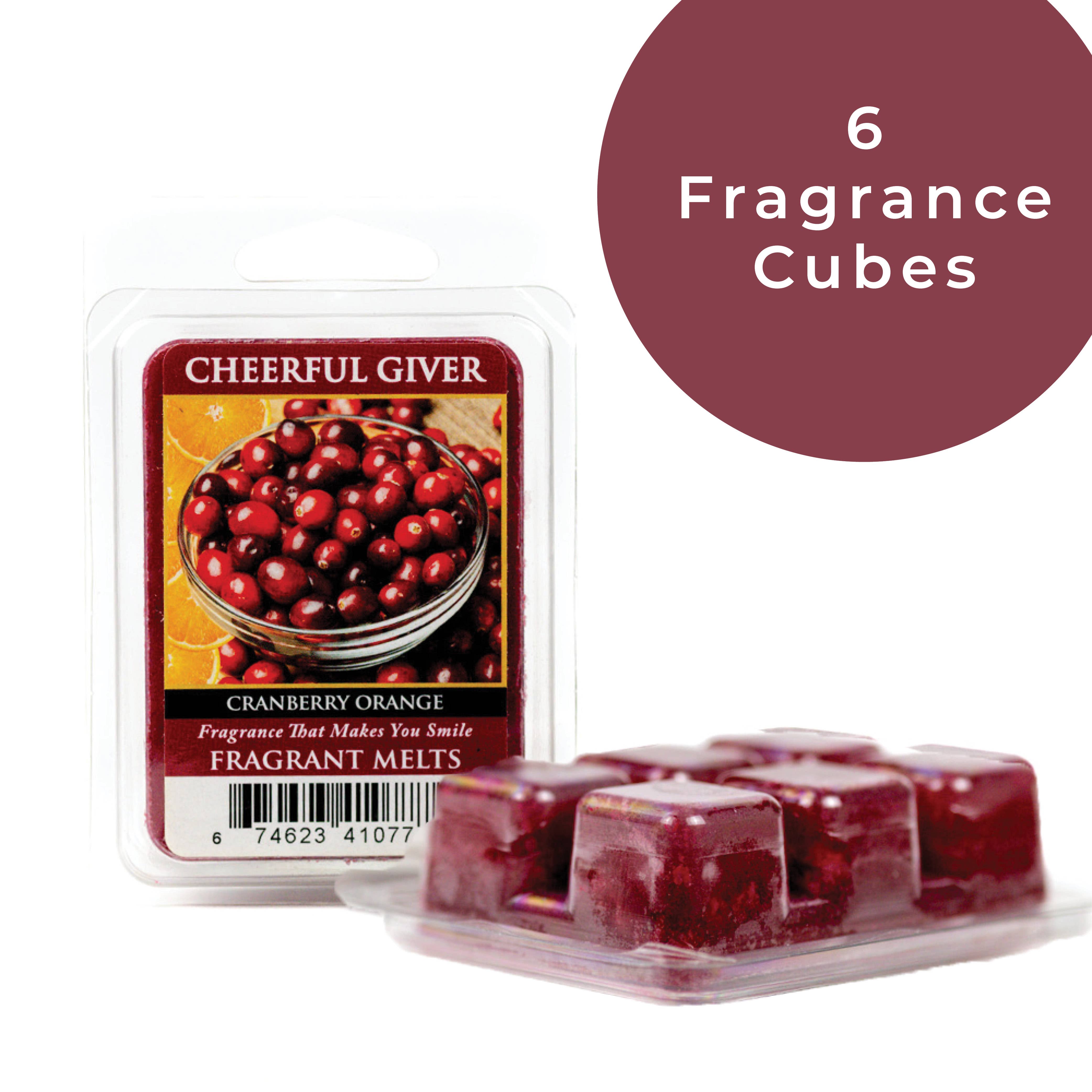A Cheerful Giver - Wholesale Smeltwax - Melts (8/doos) - Cranberry Orange1