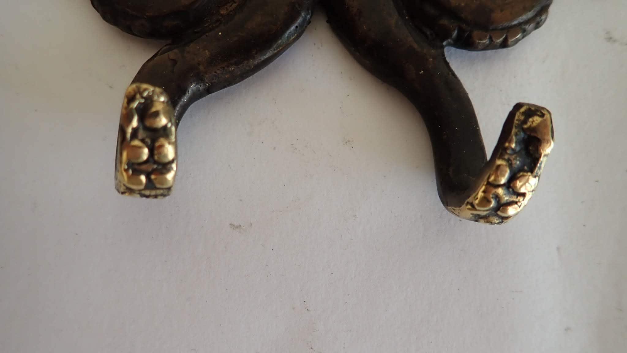 Ubud Glass – Gancho de parede por atacado – Decoração de parede em latão com cabide de polvo5