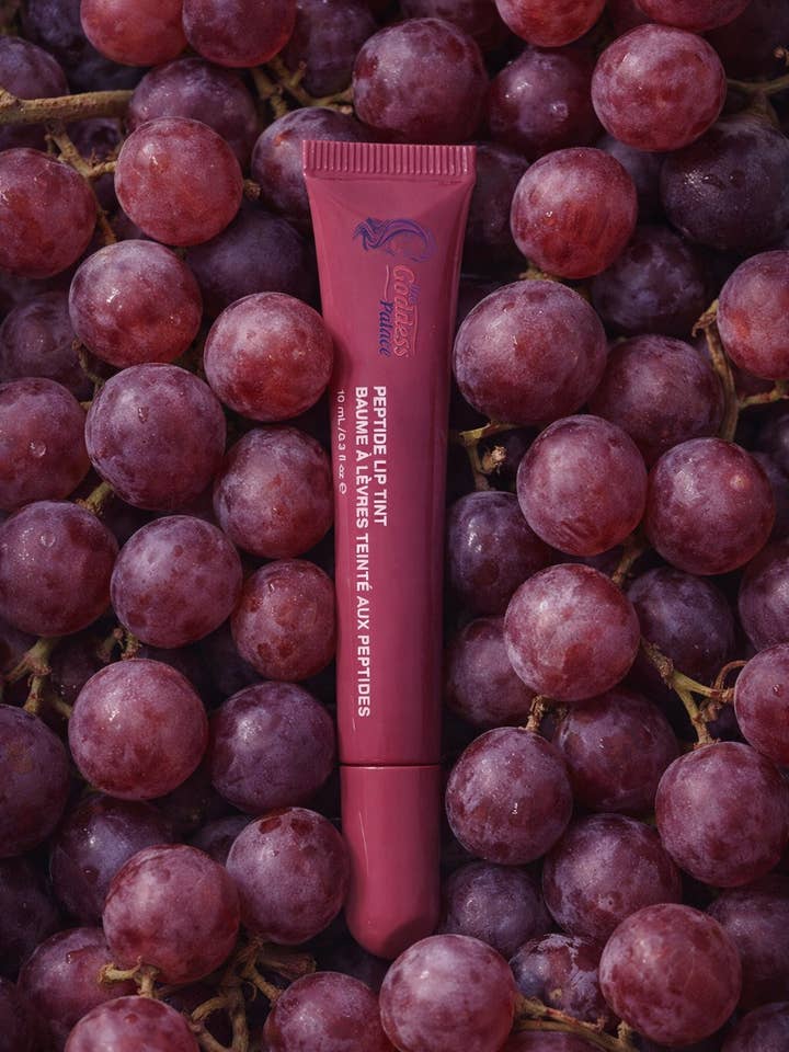 Grape Peptide Lip Balm for wholesale by Deegoddesspalace