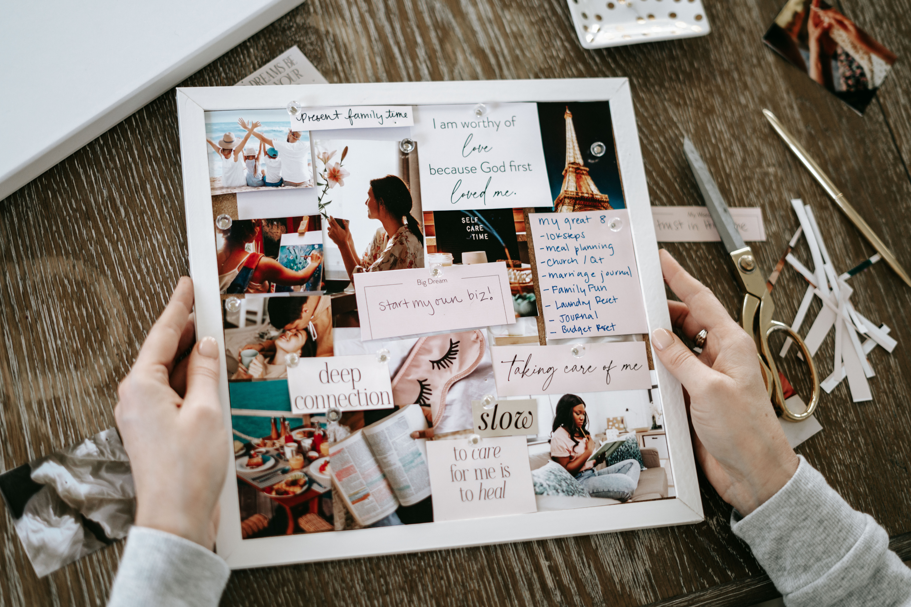 Horacio Printing - Wholesale Scrapbook - Faith-Filled Vision Board Kit8