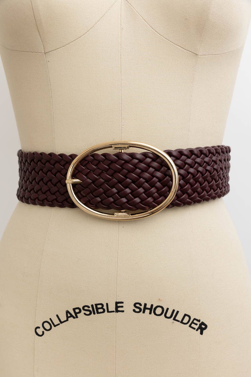 Leto Accessories - Wholesale Belt - Women's - Wide Braided Belt – Great for Dresses & Casual Outfits8