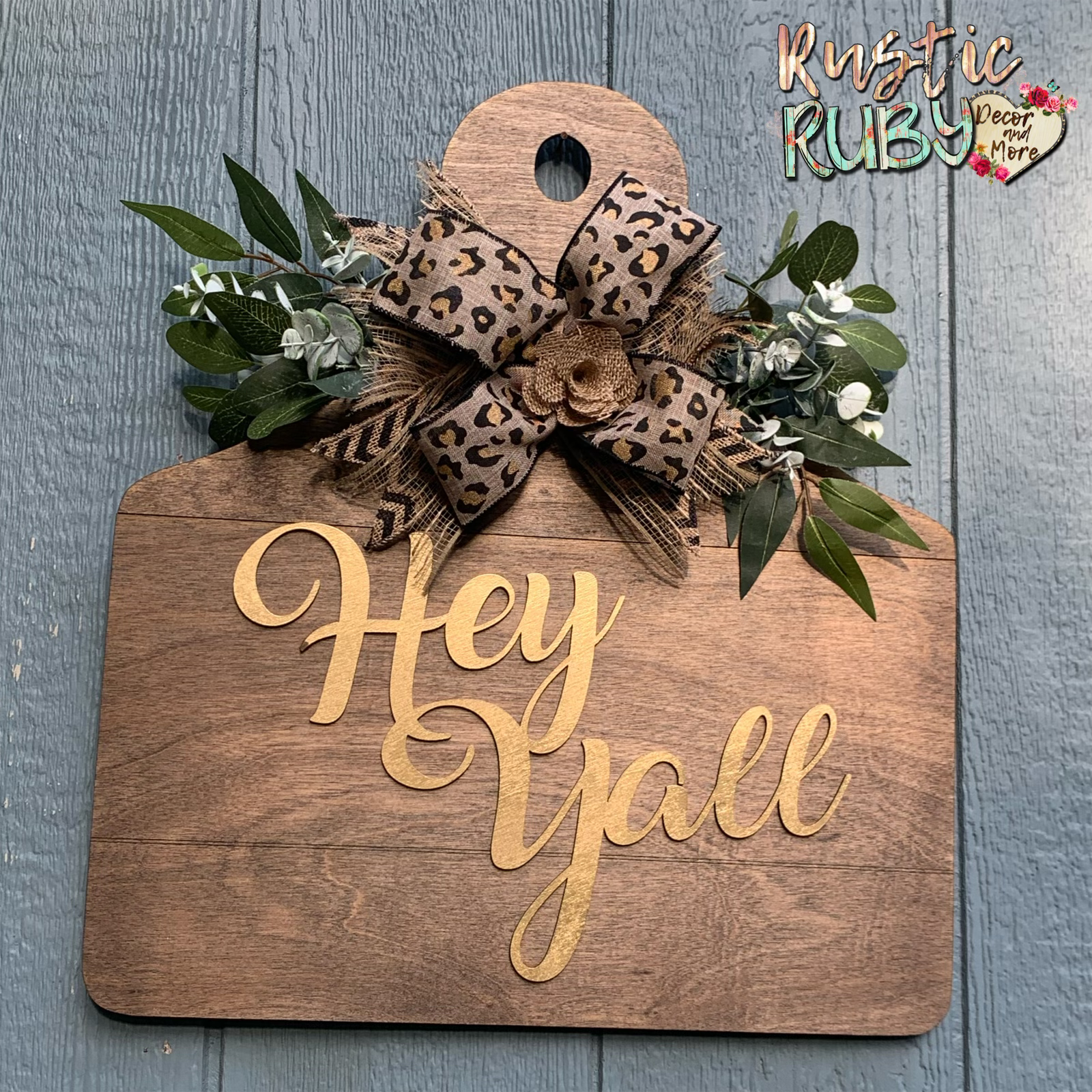 Rustic Ruby Decor and More LLC - Wholesale Door Hanger - Ear Tag Door Hanger2