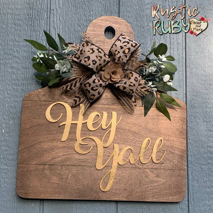 Rustic Ruby Decor and More LLC - Wholesale Door Hanger - Ear Tag Door Hanger2