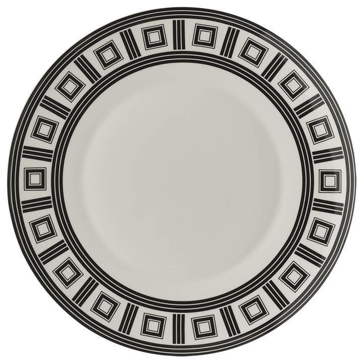 Black Astoria Dinner Plate for wholesale on Faire