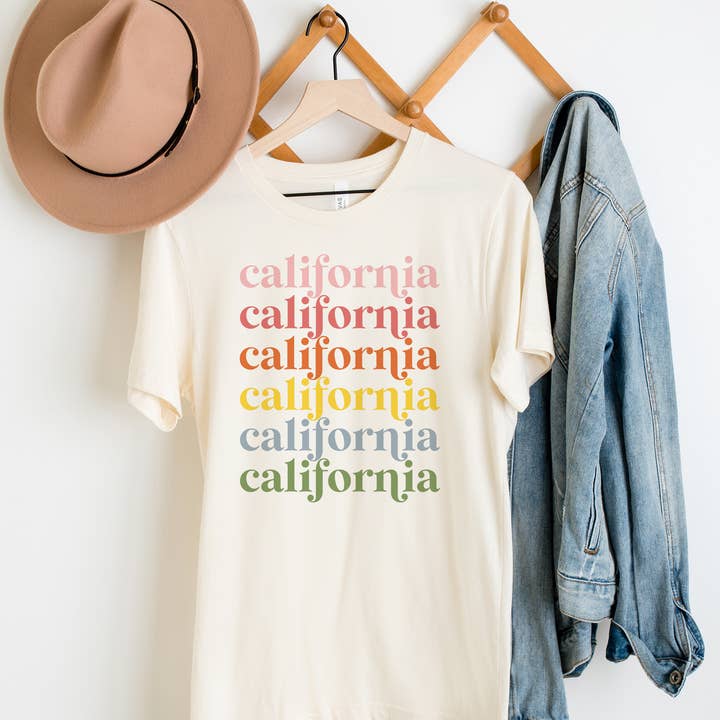 Moonbeam Repeat Muted Youth & Adult Tee (Customizable) for wholesale by Morado Designs