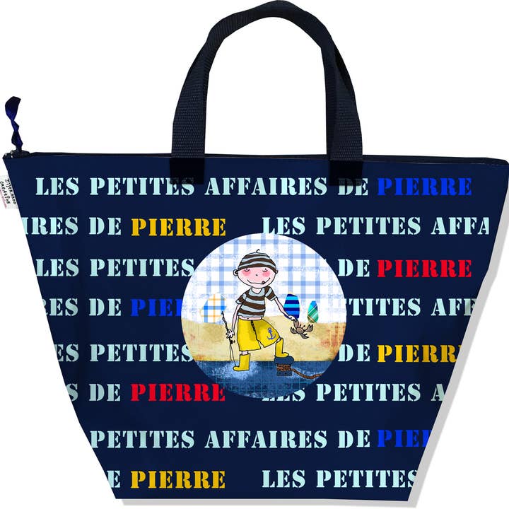 Mala Menino Personalizada Azul por atacado de BISTRAKOO