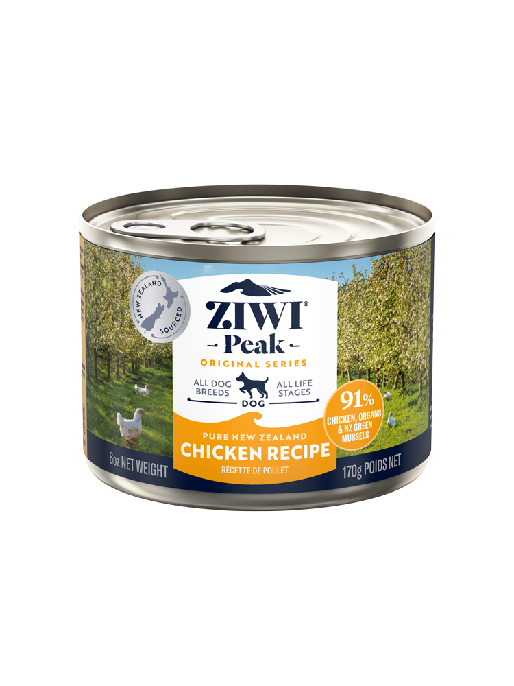 Finest Petfoods - Wholesale Pet Food - Dog - Ziwi PEAK DOG CANS Chicken 170 gr.0