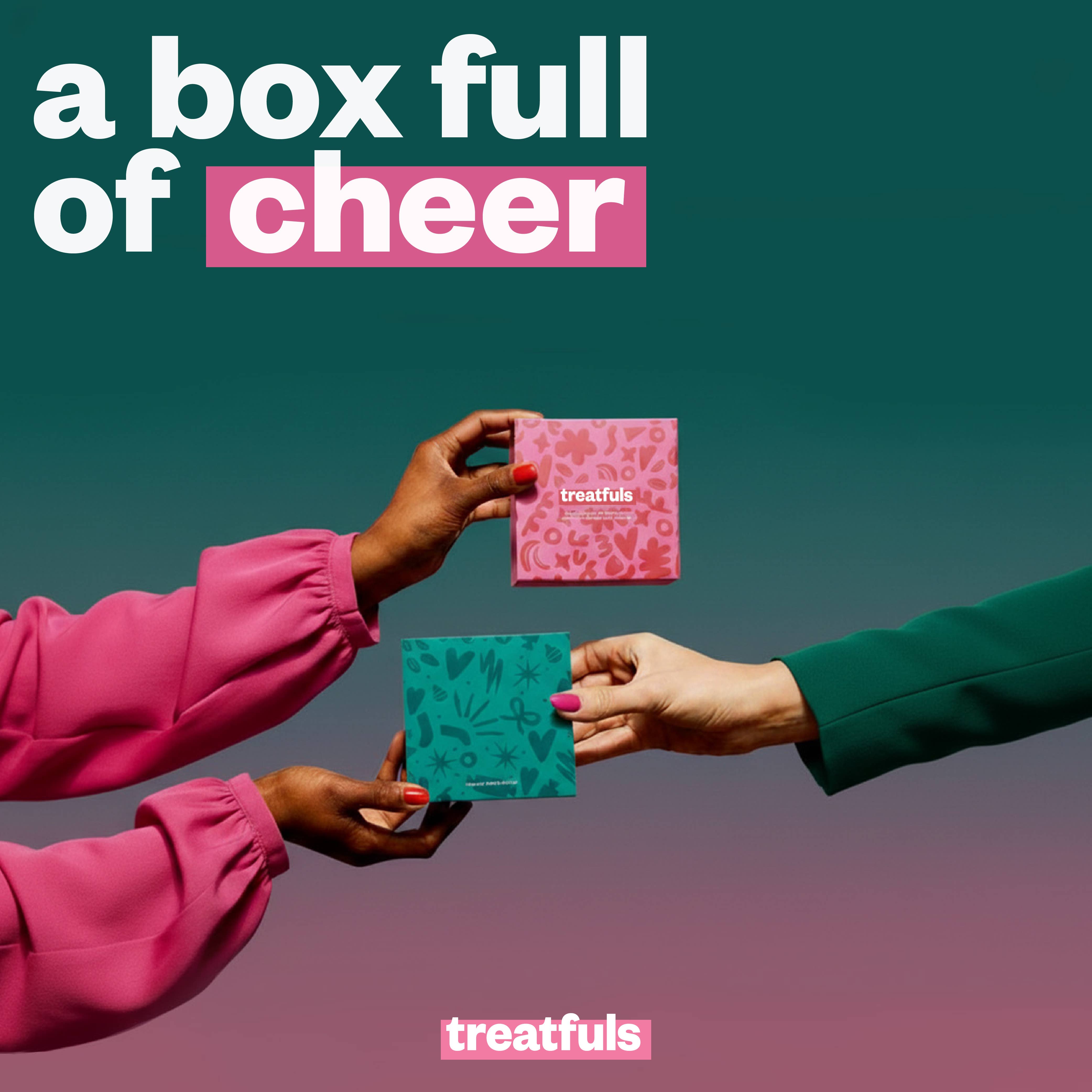 treatfuls - Wholesale Snoepjes met chocolade - Geschenkbox All-Year · 3 teilig Riegel & Spread bio + vegan 2