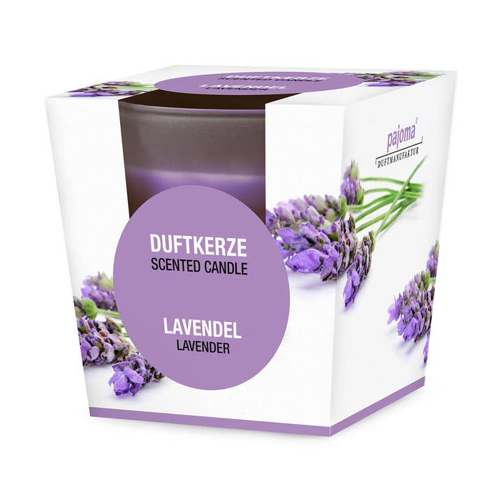 DK lavender/glass box for wholesale by Pajoma