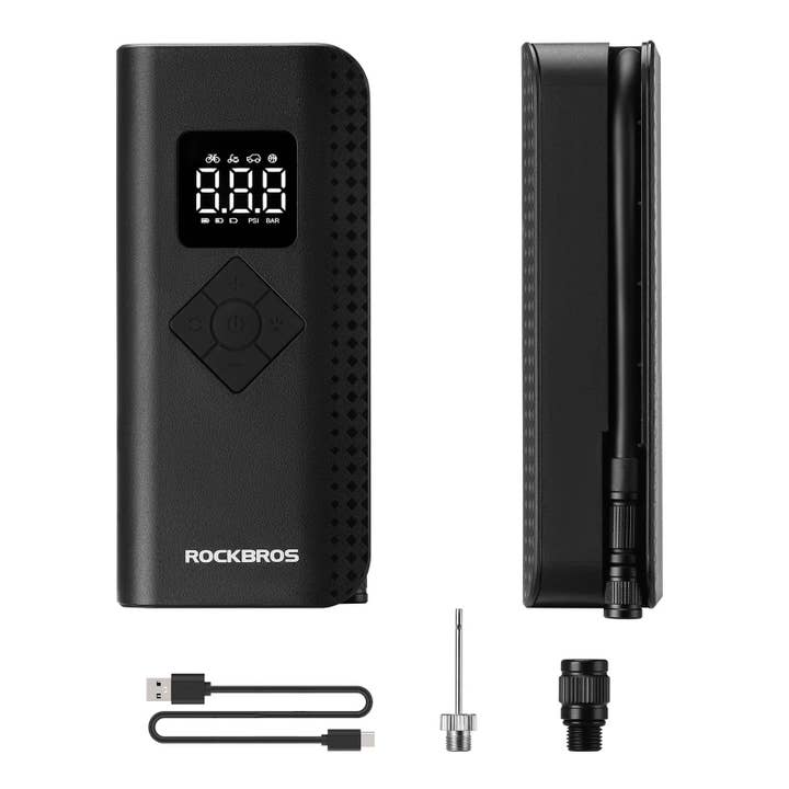 Mini Elektrisk Luftpump 7-150 PSI 5 lägen för wholesale av SchnappFreude