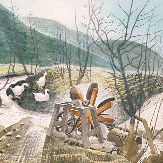 RAVILIOUS, ERIC — VANDHJULET for engroshandel hos Bookroom Art Press