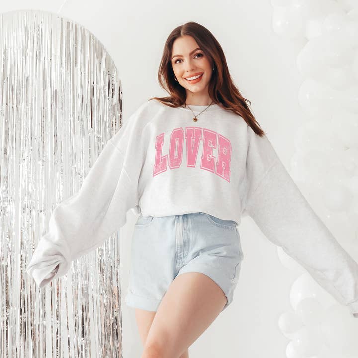 Hey Jude Graphic Tees - Wholesale Graphic Sweatshirt - Women's - Lover Crewneck Sweatshirt0