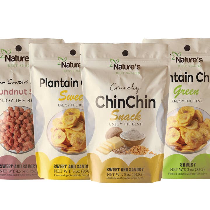 Pack varié (lot de 4) pour la vente par Nature's Best Snacks