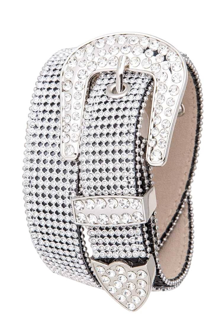 Rope & Spurs - Wholesale Belt - Kids - Kids Size Full Stone Leather Belt0