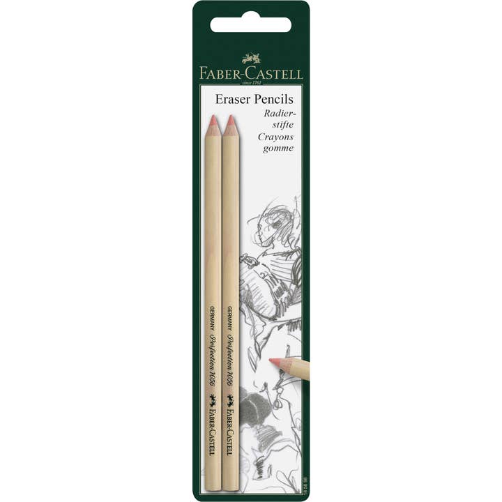 Faber-Castell / Creativity for Kids - Wholesale Eraser - Perfection 7056 Eraser Pencils1