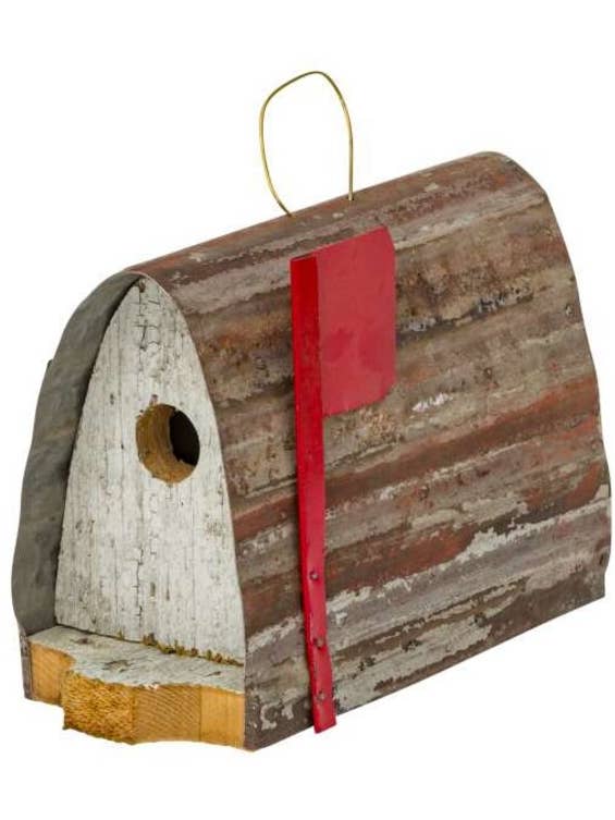 Mailbox Wren Birdhouse Attracts small birds Chickadees(sm23) for wholesale by Flying Heart Threads