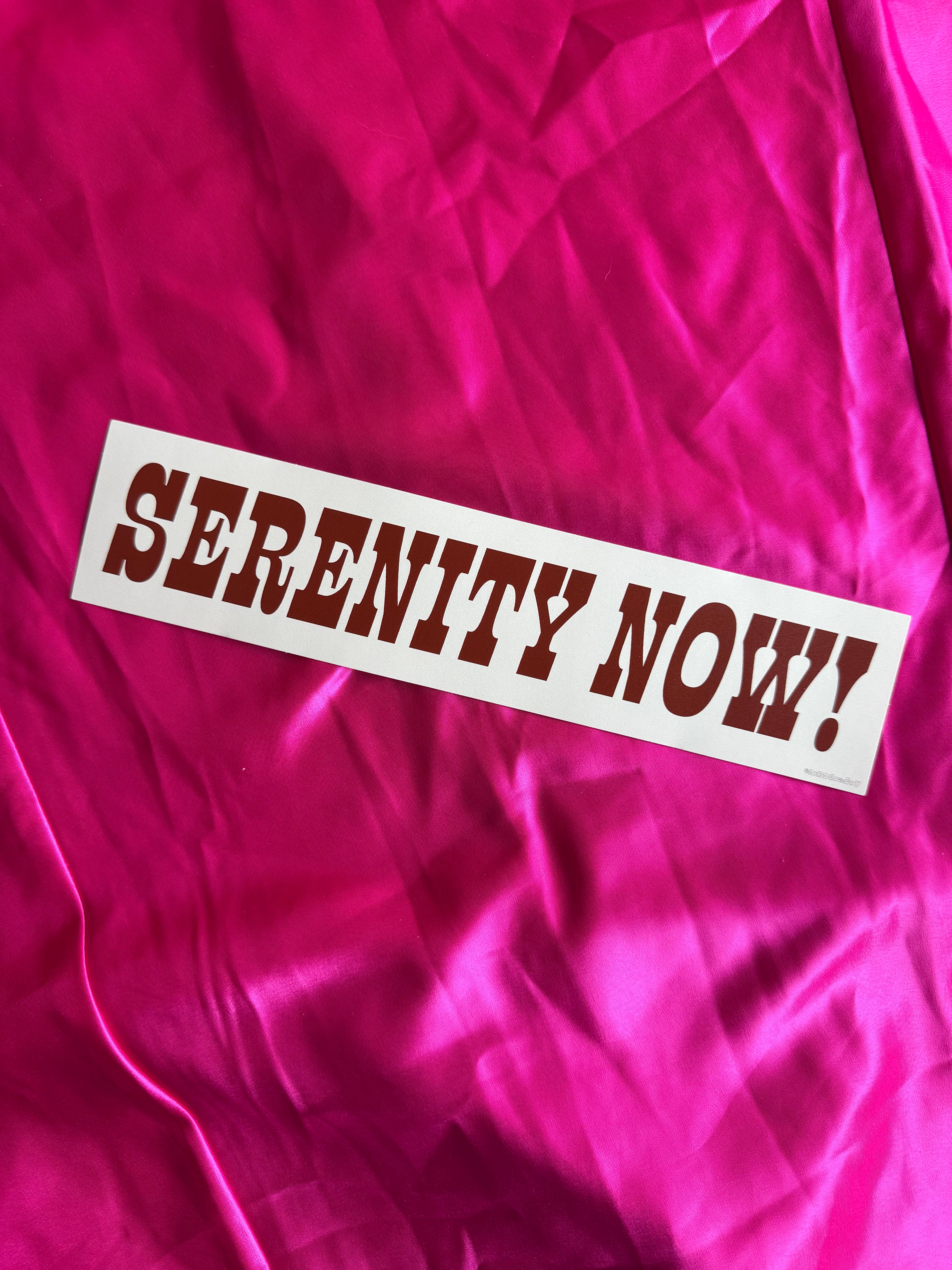 Lordcowboy - Vendita all'ingrosso Adesivo - Adesivo: SERENITÀ ORA!0