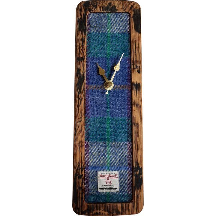 LT Creations – wholesale Wall clock – Medium Harris Tweed Wall Clock | C03
