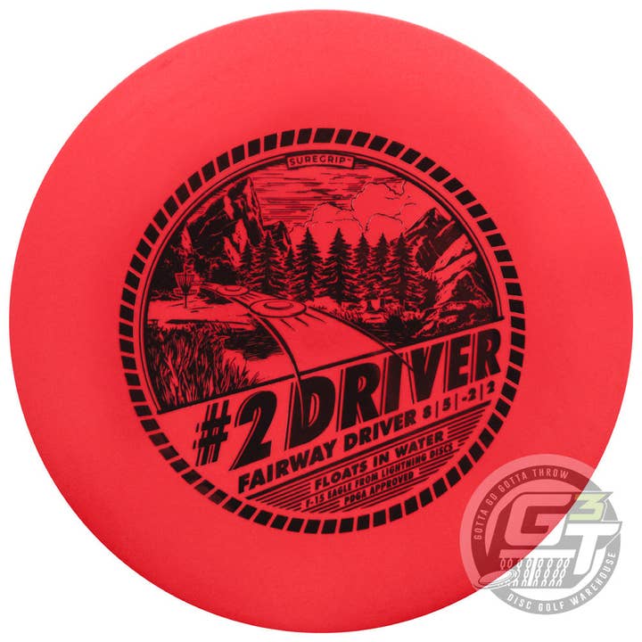 Lightning Sure Grip #2 Driver Fairway Driver Golf Disc for wholesale by Lightning Golf Discs