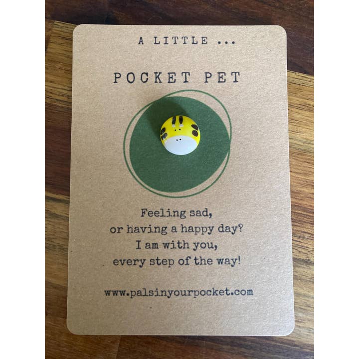 Pals in your Pocket - Wholesale Verzamelmunt - Handgemaakte Angstverlichtende Zakdier Zorgensteen2