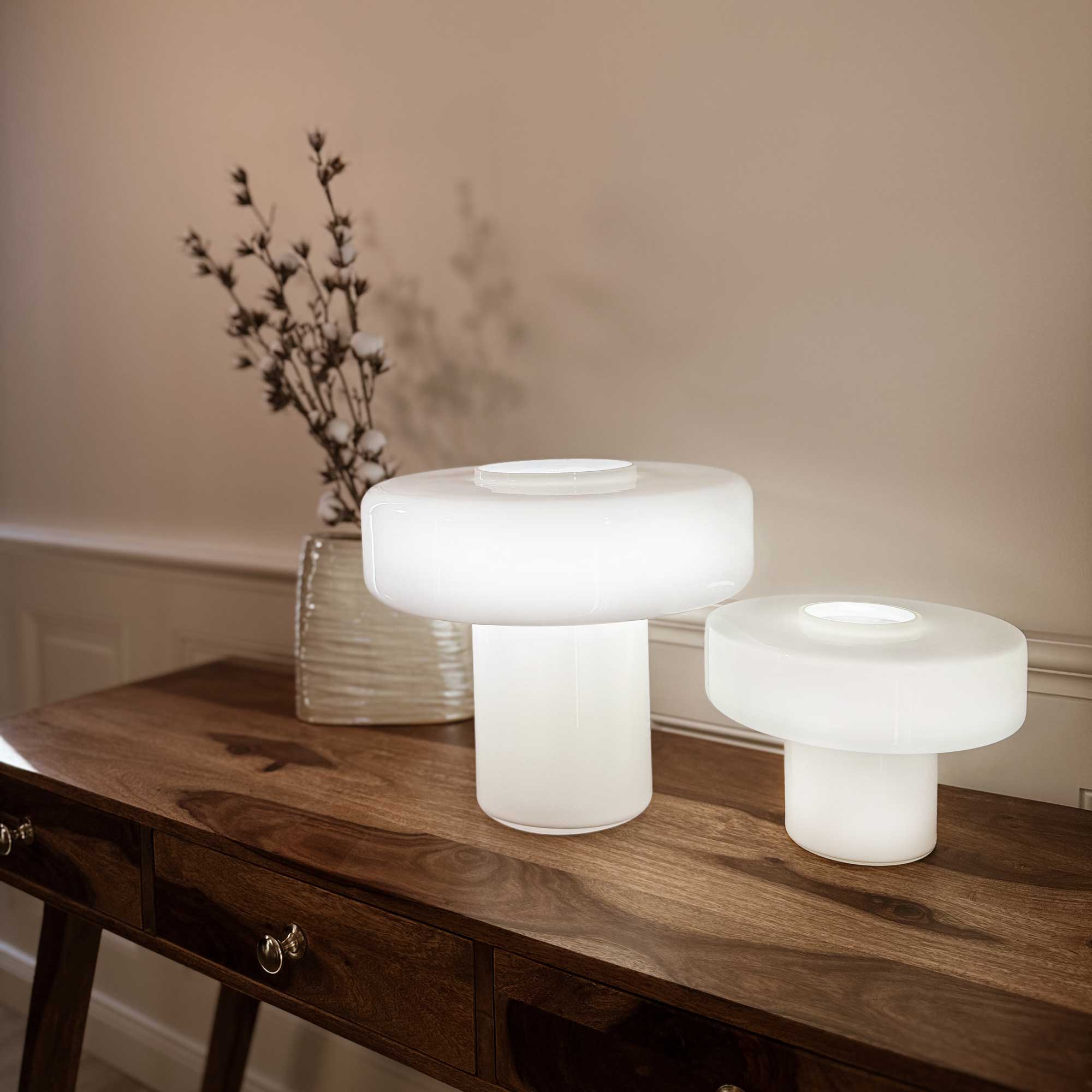 C-Création - Wholesale Floor Lamp - XXL table lamp in colored glass and retro style Foza Maxi13