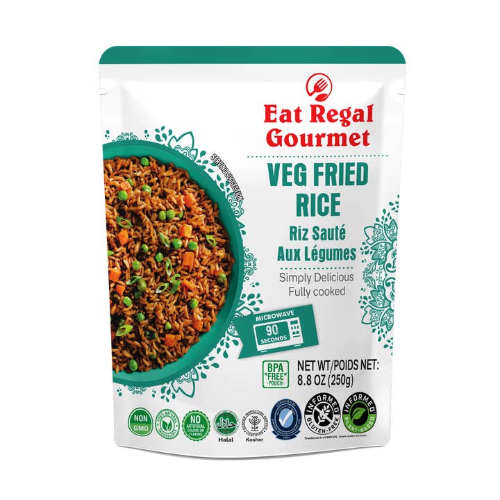 Eat Regal Veg Fried Rice - 8.8 Ounce and other Purchase Wholesale articoli regalo bambini. Free Returns & Net 60 Terms on Faire trending on Faire.