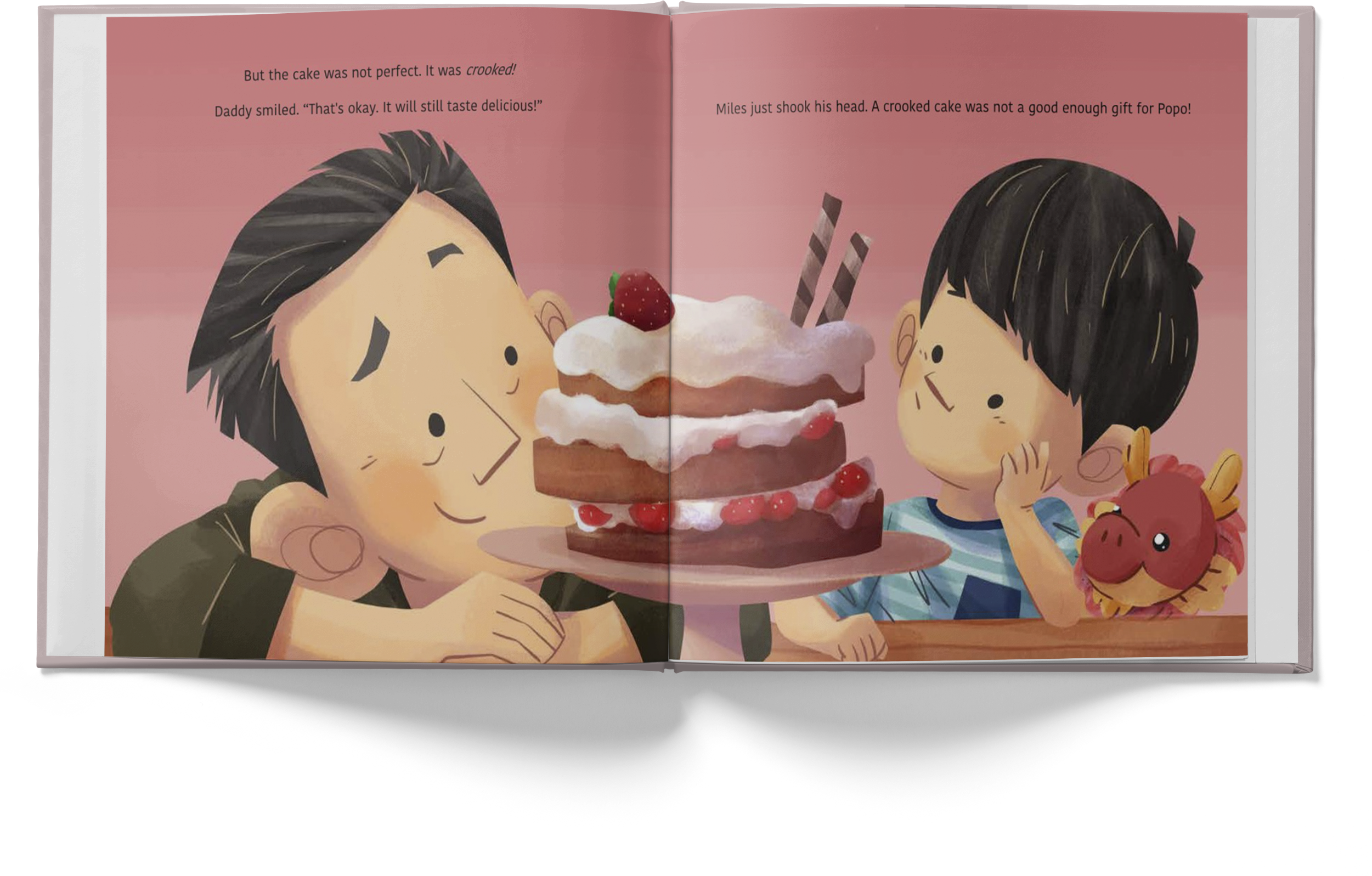 Lychee Press - Venta al por mayor Libro de iniciación a la lectura (6-8 años) - Un regalo para Popo: un libro para niños estadounidenses de origen chino sobre la abuela2