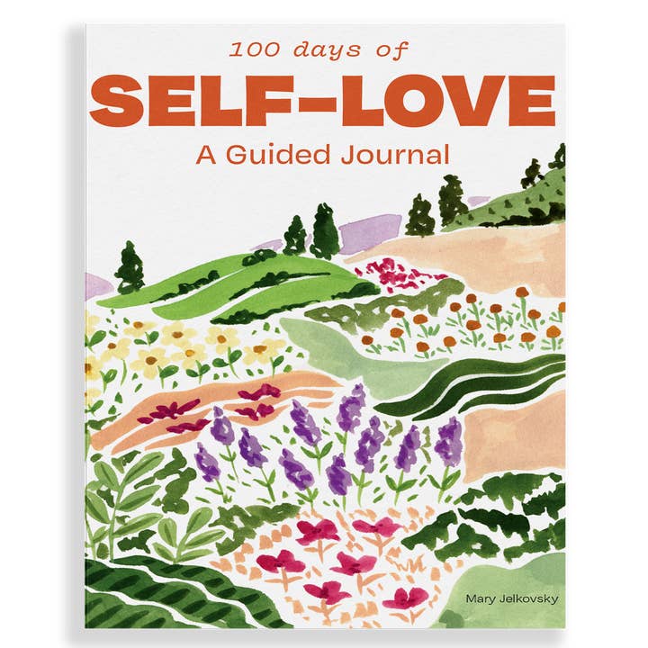 Blue Star Press - Wholesale Journal/Diary - 100 Days of Self-Love: Guided Self Care Journal0