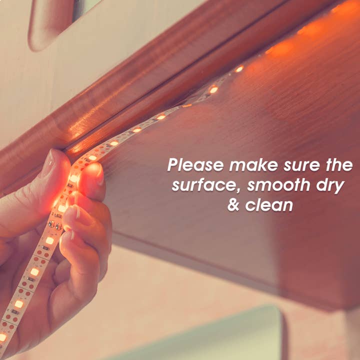 WBM LLC - Wholesale String Lights - WBM SMART LED Strip Lights With Remote - Indoor | 32.8ft RGB3