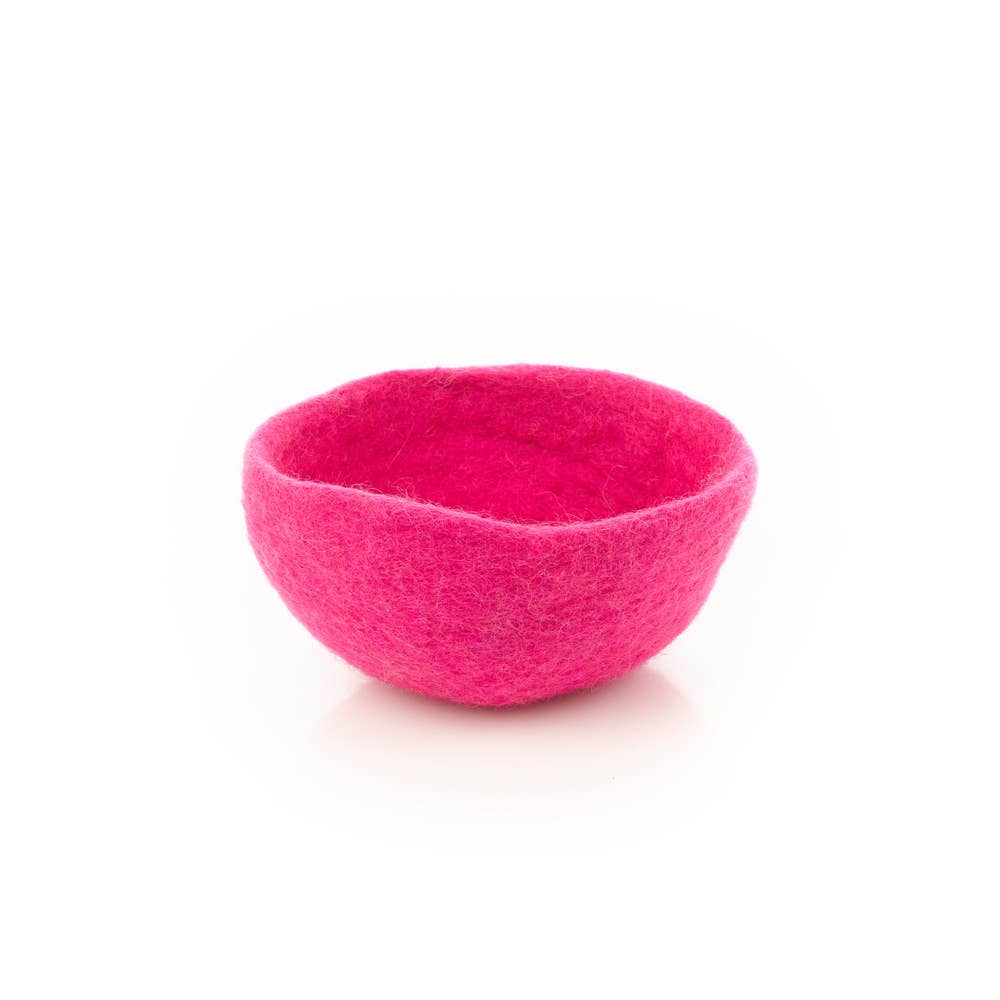 Felt So Good – wholesale Jewellery dish – Handmade Felt Neon Trinket Dish Home Decoration1