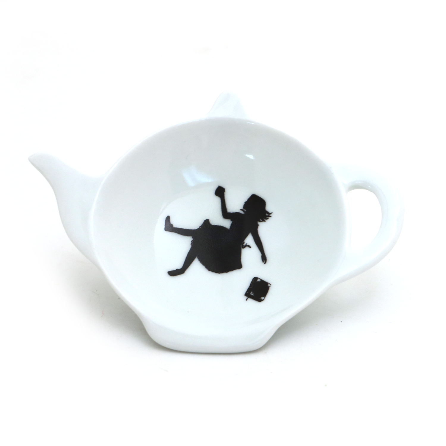 Lenny Mud - Wholesale Tea Strainer/Infuser - Alice in Wonderland teabag holder, teapot shaped tea bag dis1