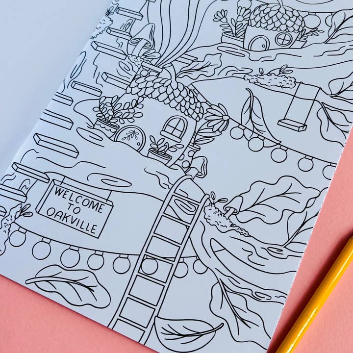 Pixiecraft – wholesale Colouring and activity book – adult – Fairy Colouring Book- Tiny Homes a Fantasy Colouring Book for Adults and Kids2