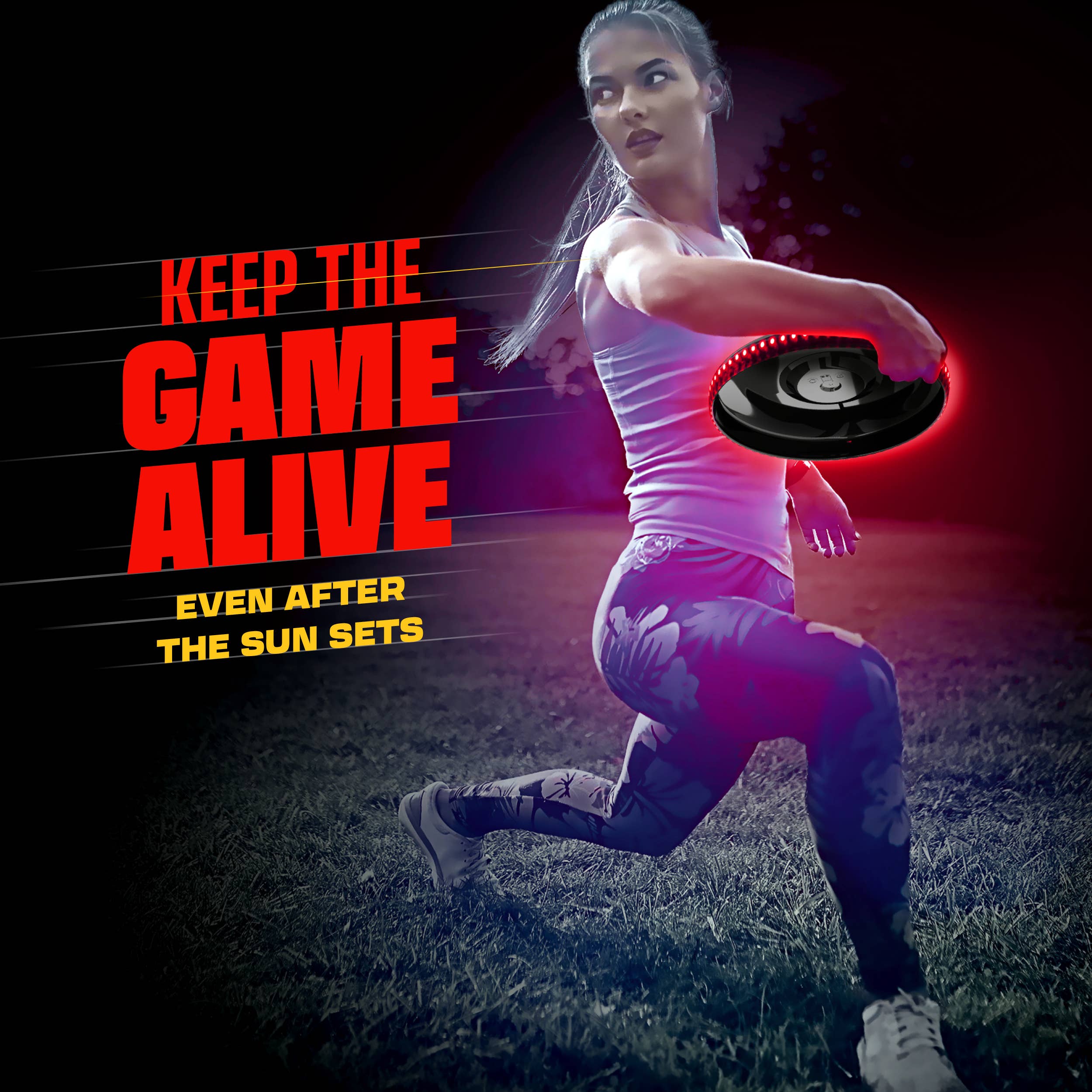 Squad Hero - Wholesale Light-Up Toy - Kids & Baby - Rechargeable Light-up Flying Disc, Motion Activated Frisbee6