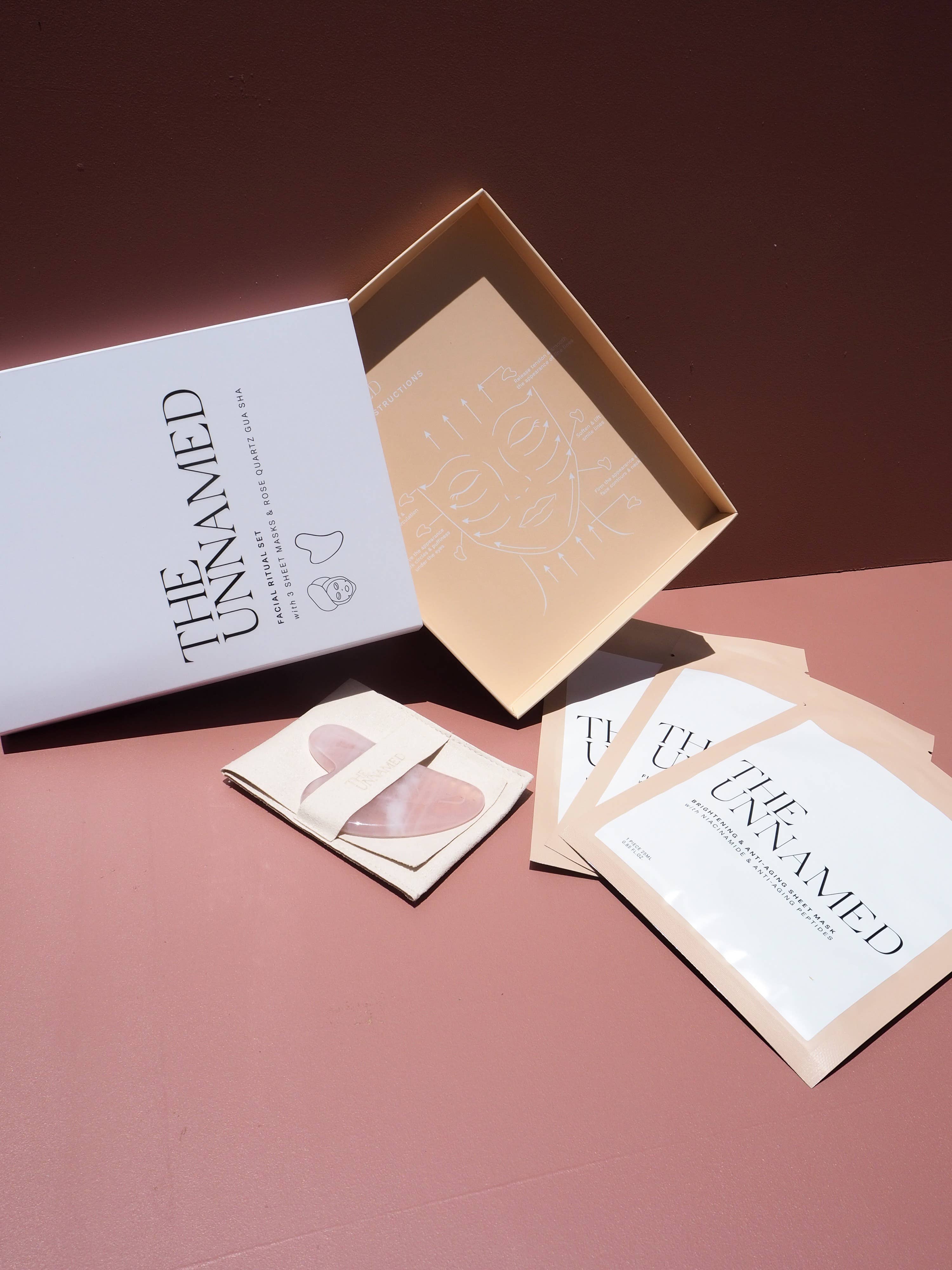 The Unnamed – wholesale Skincare face mask – Facial Ritual Set1
