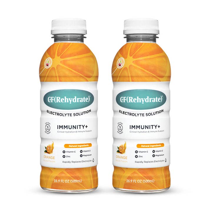 CF(Rehydrate)® Immunity+ 16oz Orange for wholesale by drinkclearfast