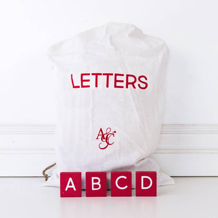 Adams & Co. - Wholesale Sign - 15261 - bag 70 pcs 1.5x1.75 (CRIMSON LETTERS) LETTERBOARD