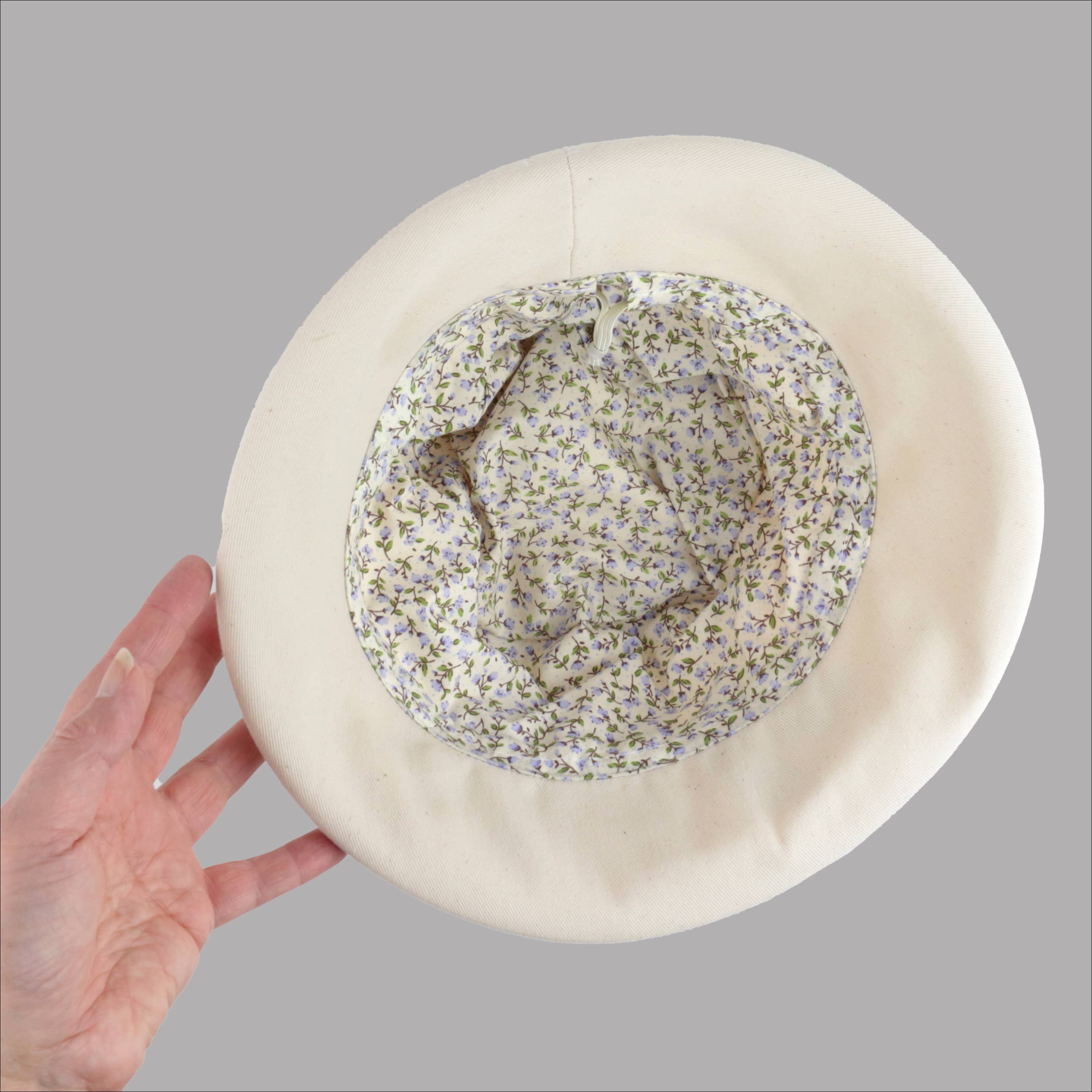 Peak & Brim Hats - Vendita all'ingrosso Cappello di paglia - Donna - Cappello in cotone inglese rosa bianca, romantico stile estivo vintage2