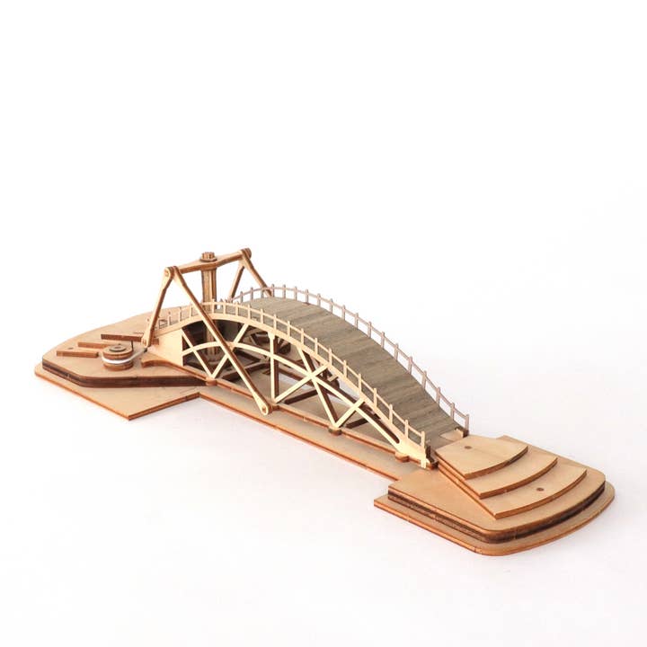 Dahimo - Wholesale DIY Craft Kit - Leonardo Da Vinci Mobile Bridge -Functional Wooden Model Kit