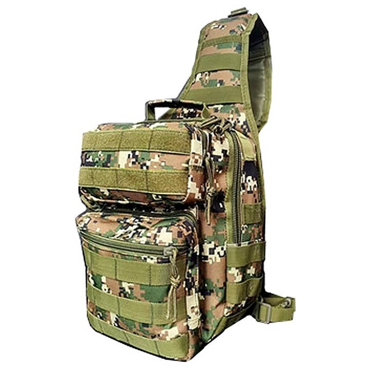 Diacly - Vente Sac à bandoulière – unisexe - Sac à bandoulière tactique polyvalent de taille moyenne
