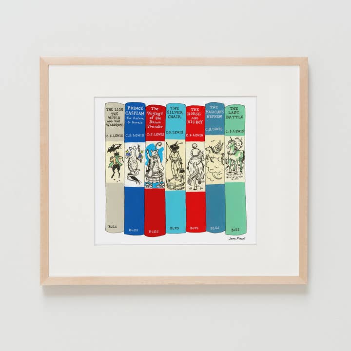 Ideal Bookshelf - Vente Affiche d'art - Bibliothèque Idéale 430 : Narnia1