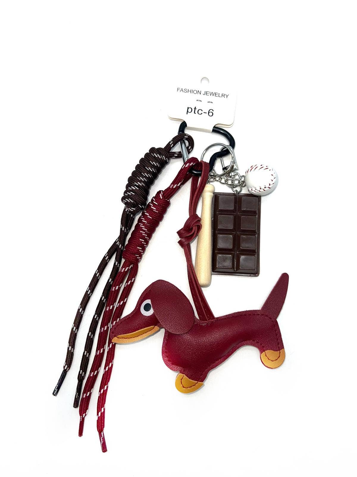 LINETA – wholesale Nyckelring - Unisex – PTC-6 nyckelring med trendigt hundmotiv5