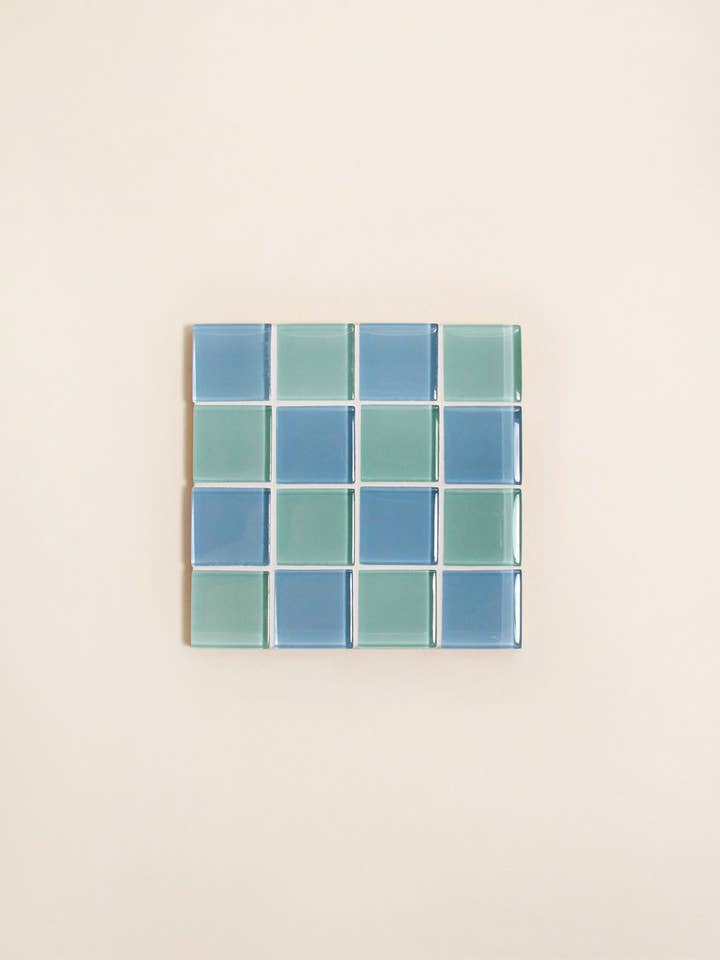 GLASS TILE COASTER - Summer Dream for wholesale by Subtle Art Studios