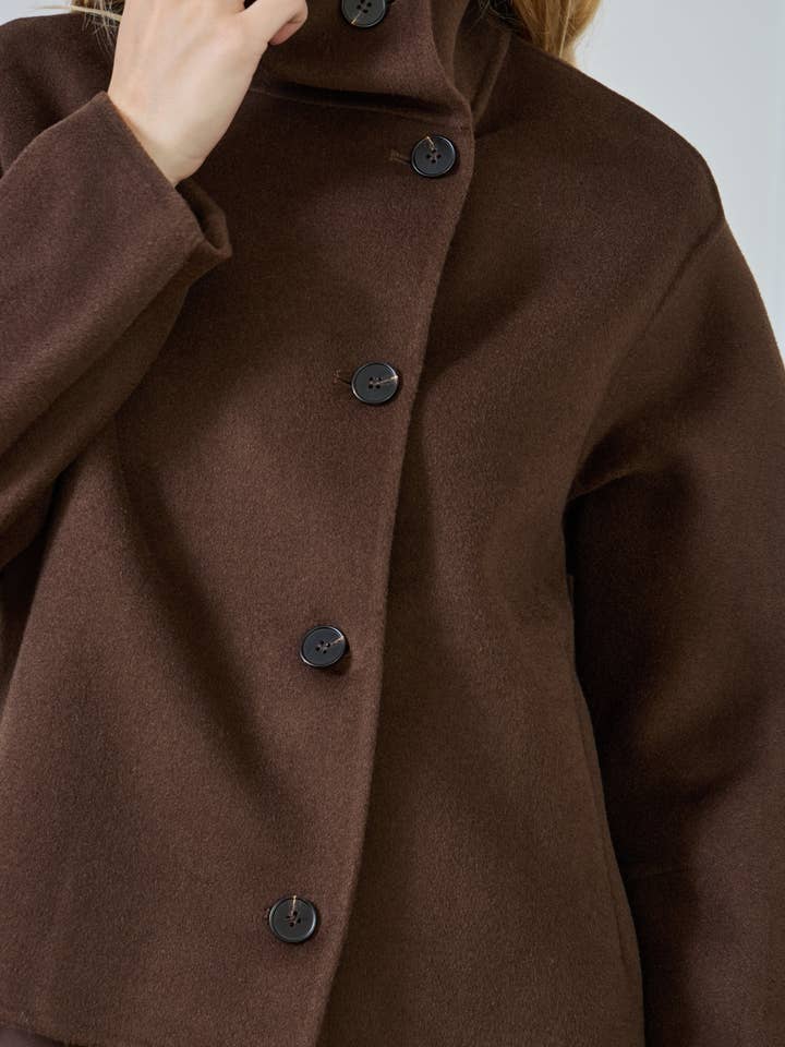 LULUMARY - Wholesale Varsity/Baseball Jacket - Women's - Short coat V3284