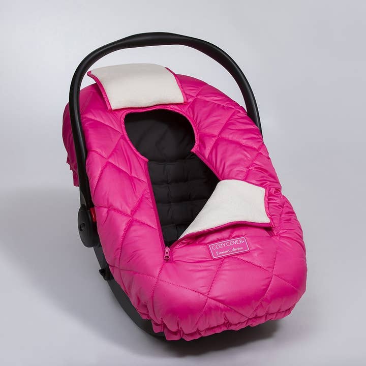 Cozy Cover - Vente Housse de siège auto – enfant et bébé - Housse de siège auto pour bébé Cozy Cover de qualité supérieure avec doublure en polaire chaude et douce10