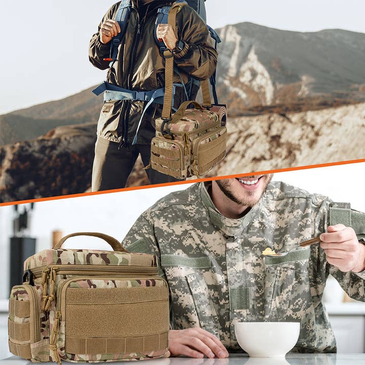 OPUX - Wholesale Lunch Bag/Box - Tactical Military Leakproof Lunch Box - 9 Cans / 18 Cans42