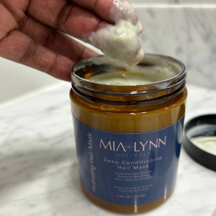 Mia Lynn Naturals - Wholesale Hair Mask - Deep Conditioning Hair Mask, strengthens strands6