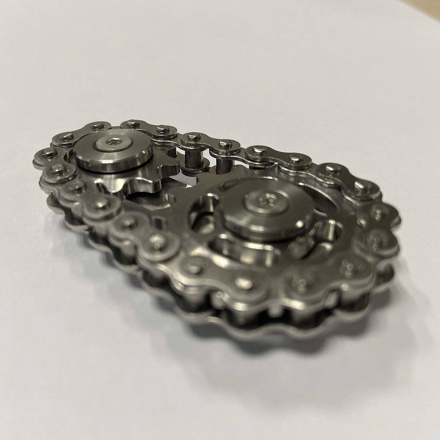 eterus - Wholesale Tafelbladdecoratie - Bike Chain Gear Spinner - Stressverlichter voor Fietsliefhebbers6
