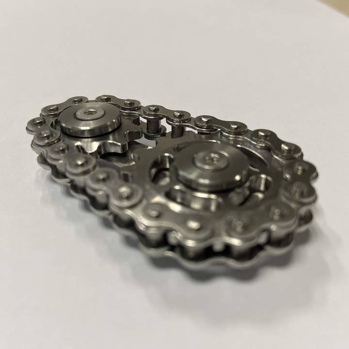 eterus - Wholesale Tafelbladdecoratie - Bike Chain Gear Spinner - Stressverlichter voor Fietsliefhebbers6